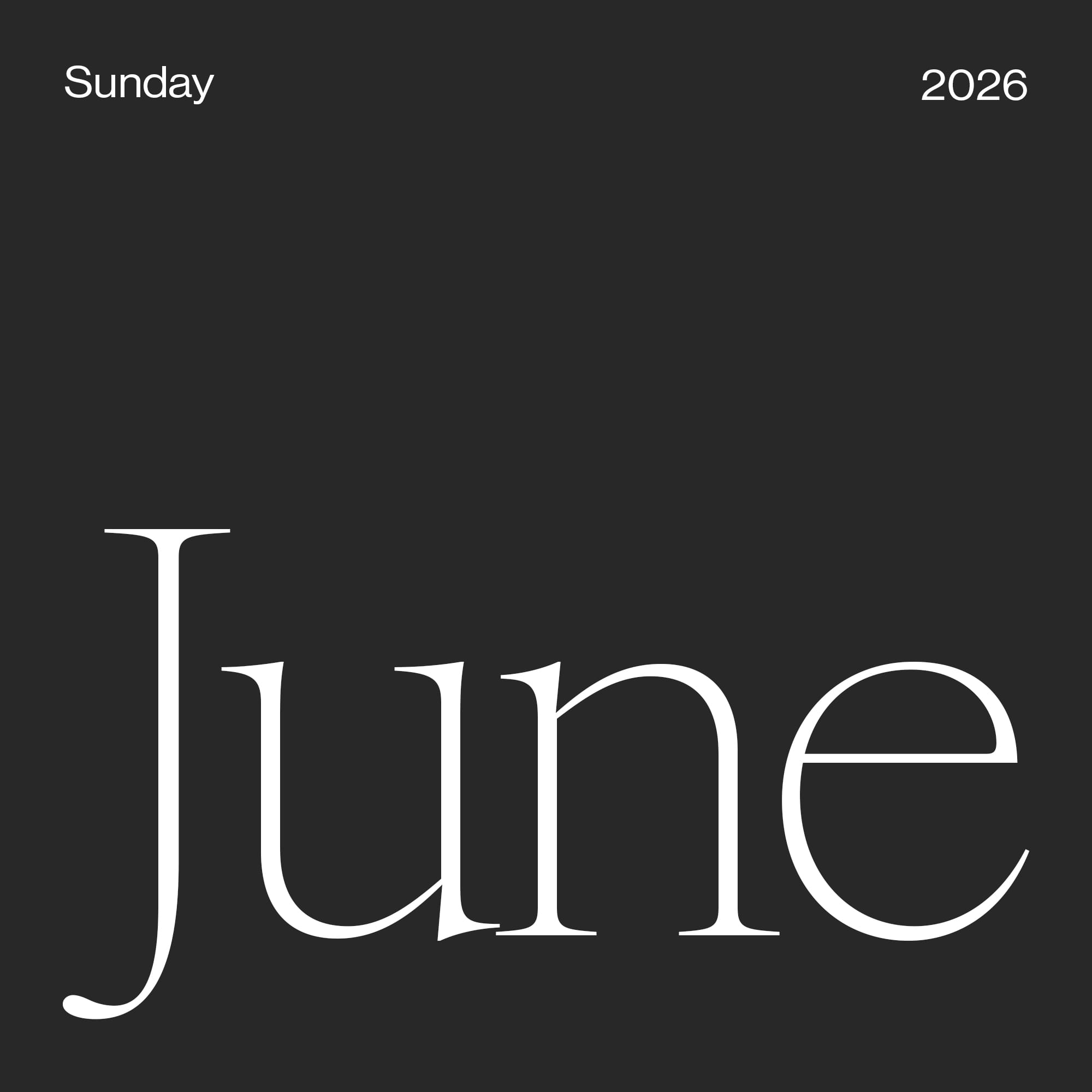 June 2026